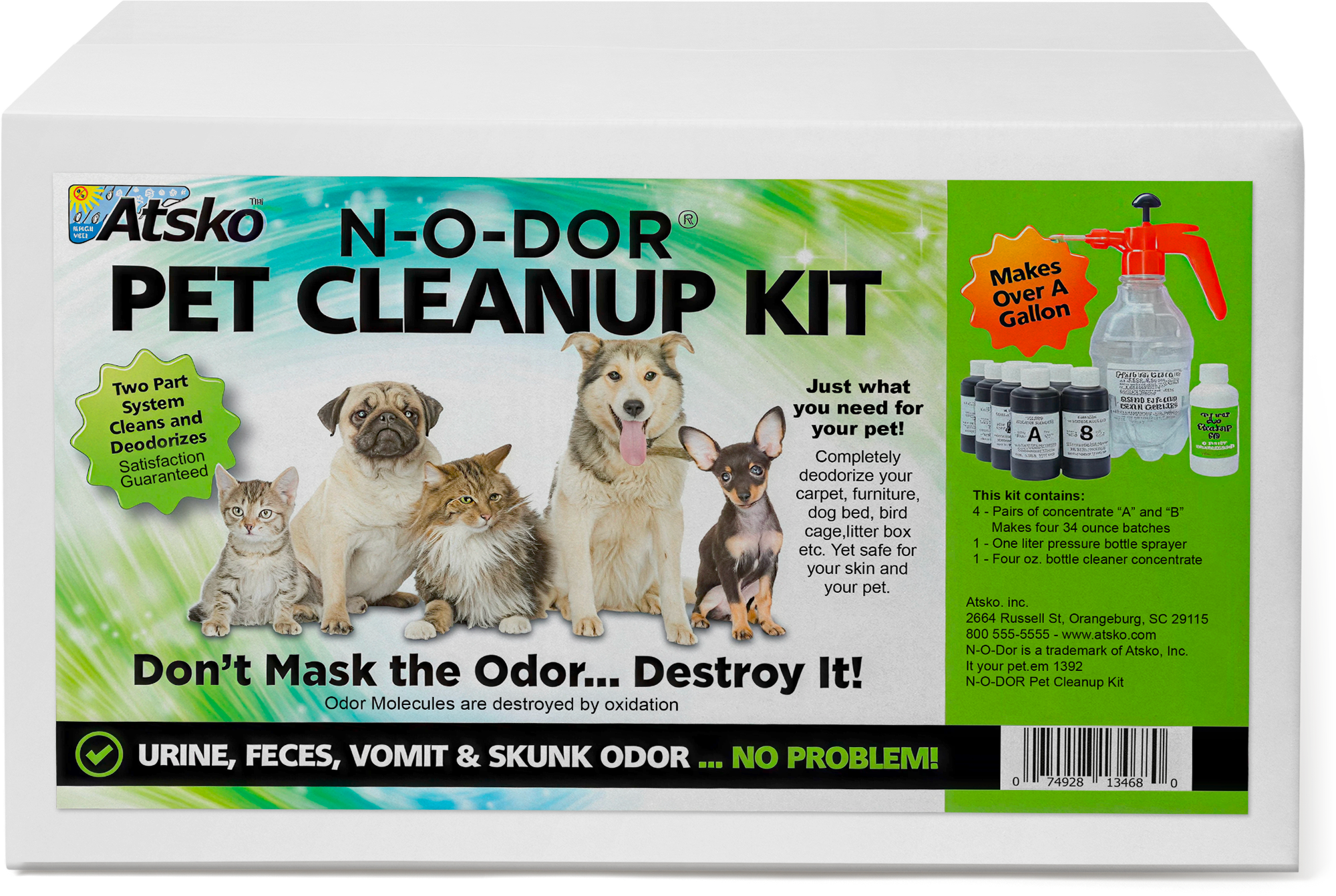 N-O-DOR® Pet Clean-Up Kit