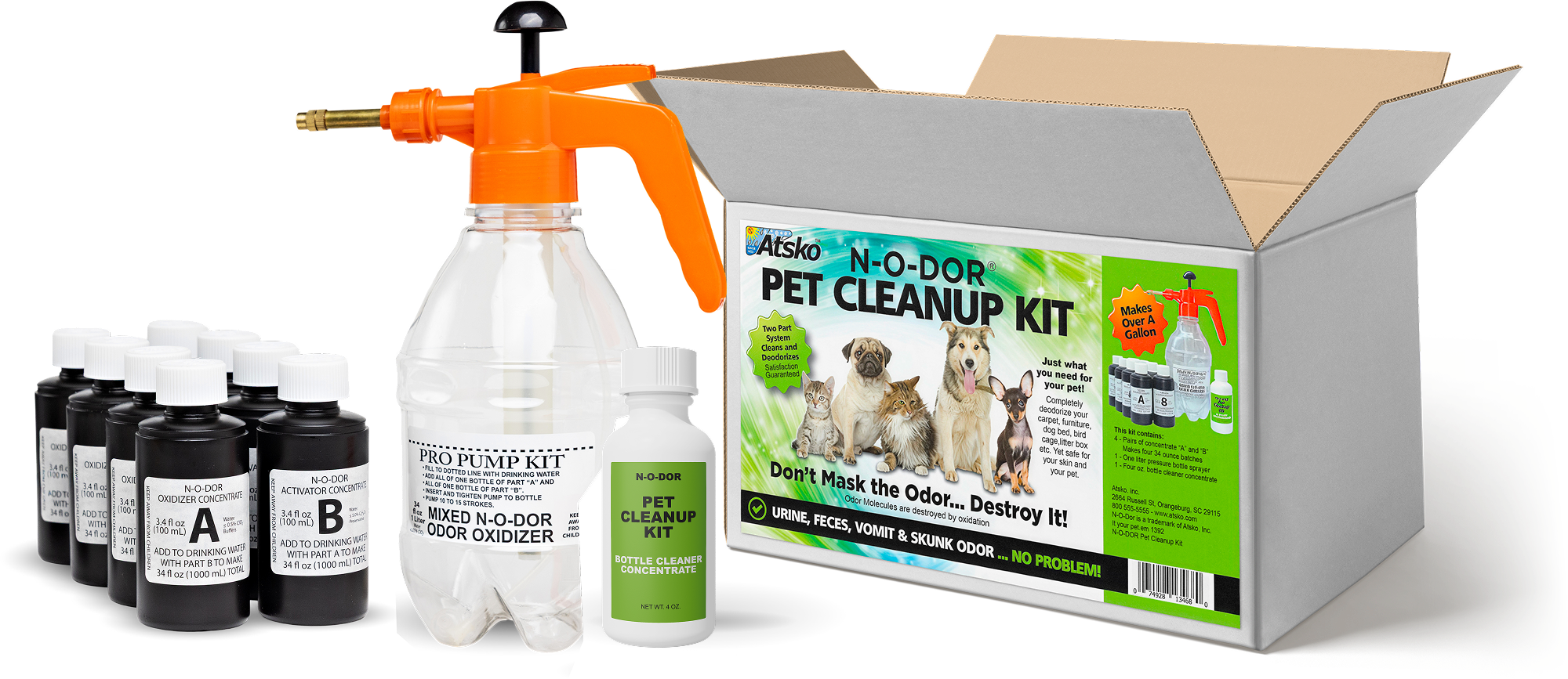 N-O-DOR® Pet Clean-Up Kit - Image 2